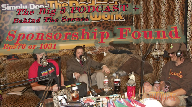 B3PM Pod+B.T.S. Sponsorship Found Ep#70or#1031