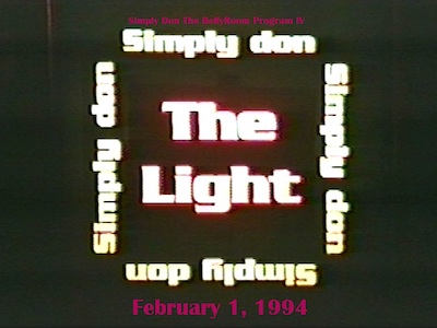 Simply Don The BellyRoom Program IV (2-1-1994)